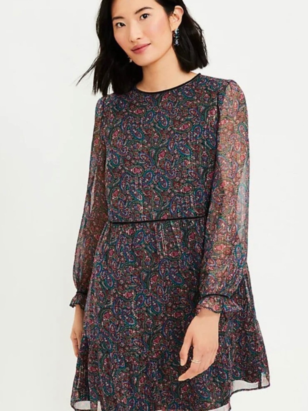 Loft Mini Swing Dress